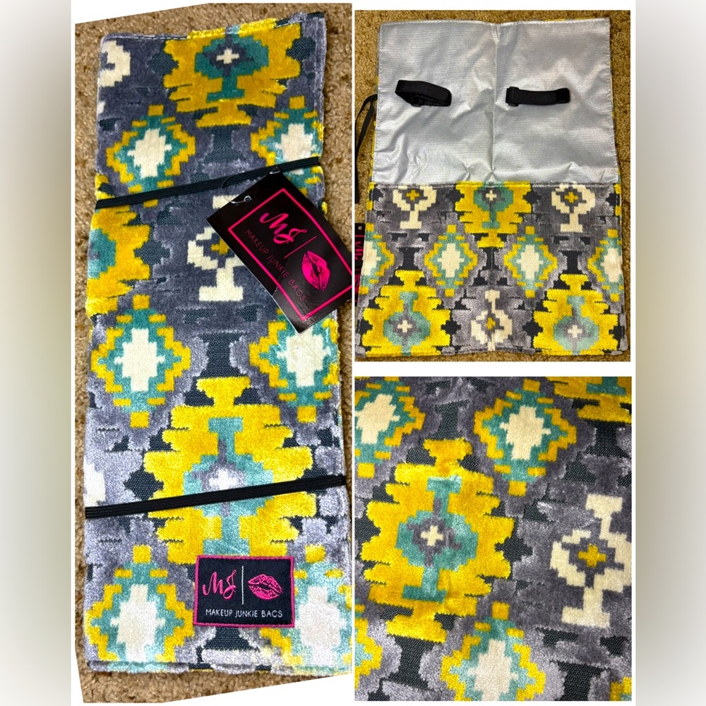 ✨NWT Southwestern Aztec Hot Tools Makeup Junkie